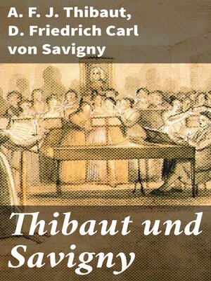 cover image of Thibaut und Savigny